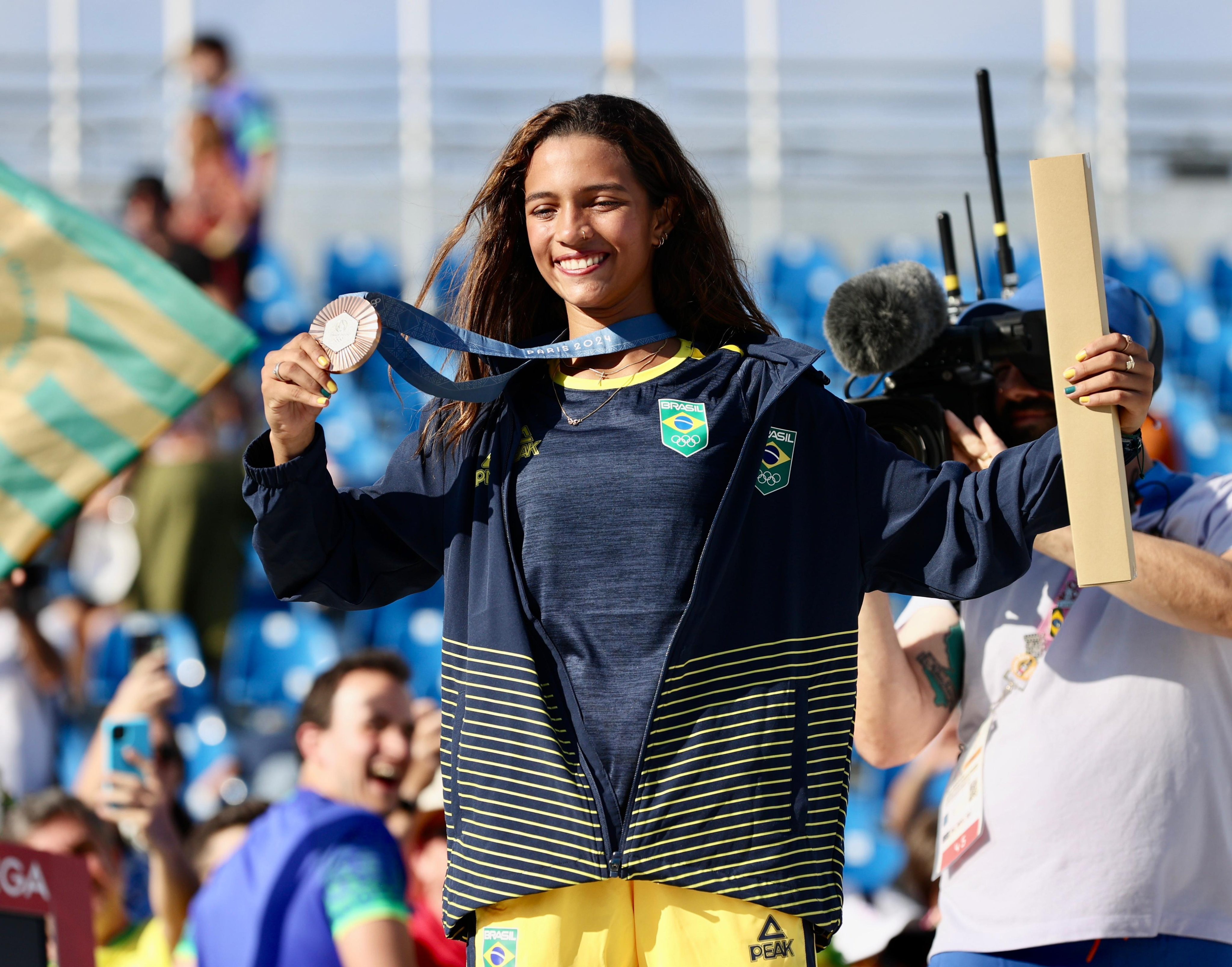 Rayssa Leal é bronze no skate