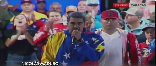 MST e militantes de esquerda brasileiros comemoram vitória do ditador Maduro