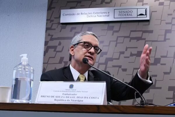 Ditadura da Nicarágua expulsa embaixador brasileiro