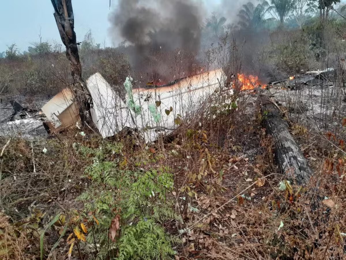 Avião cai no Matro Grosso; veja quantos mortos