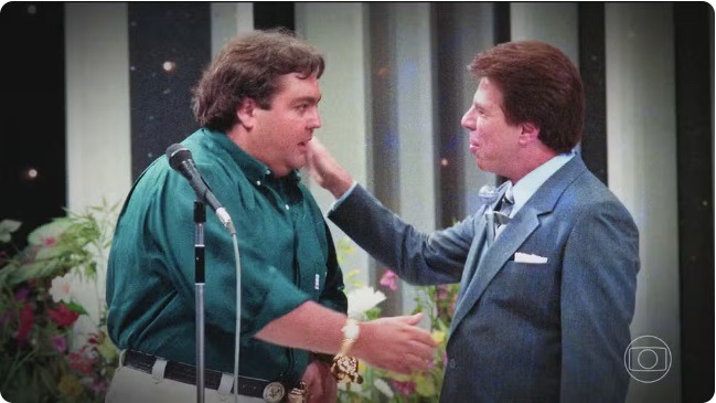 'Verdadeiro rei da TV é Silvio Santos', diz Faustão em entrevista na Globo