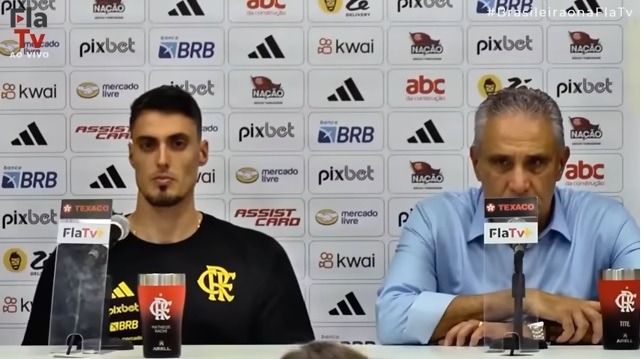Tite pede bom senso em discussão com jornalista e explica mudanças no Fla