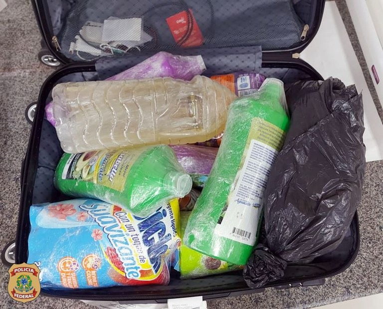 PF prende espanhol com cocaína diluída no Aeroporto de Natal