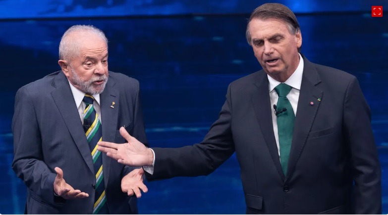 Em nova pesquisa, Bolsonaro aparece numericamente à frente de Lula