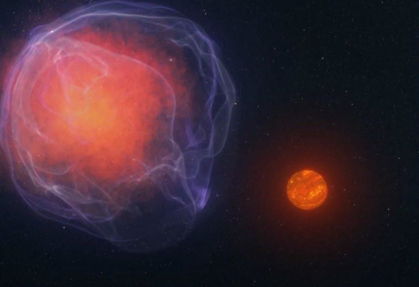 Nasa detecta objeto 27 mil vezes maior que a Terra se movendo pelo espaço