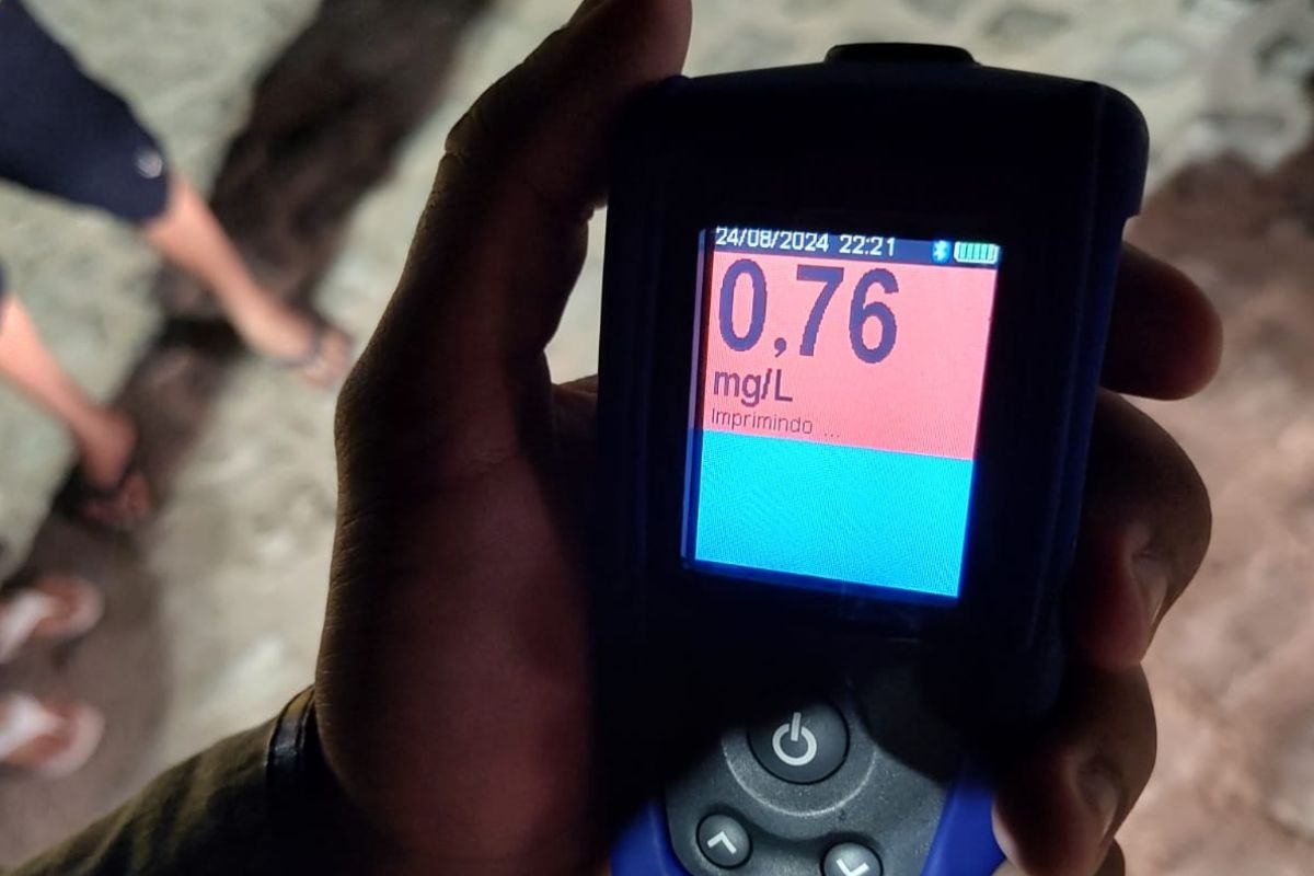 Motorista embriagado abandona veículo e foge para evitar prisão pela Lei Seca em Mossoró