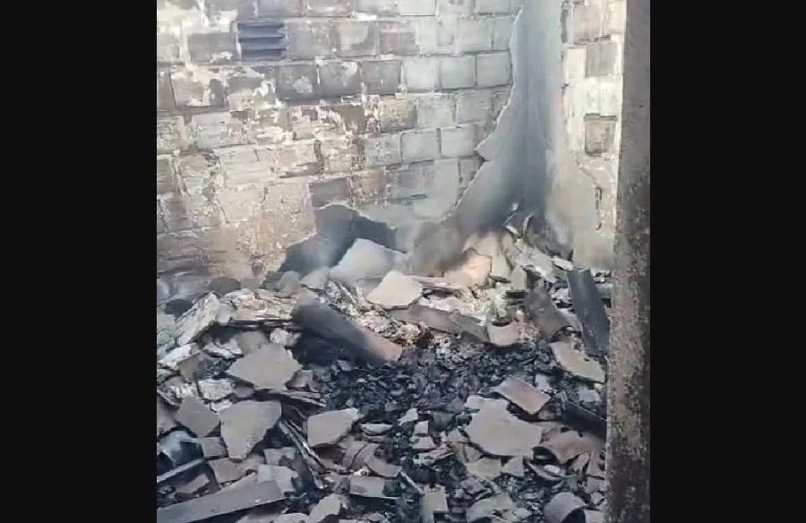 Homem é preso em flagrante após incendiar casa da ex-companheira no RN