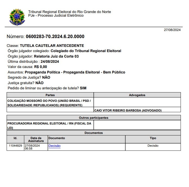 Allyson sofre nova derrota na Justiça ao tentar impedir Genivan de visitar unidades de saúde de Mossoró