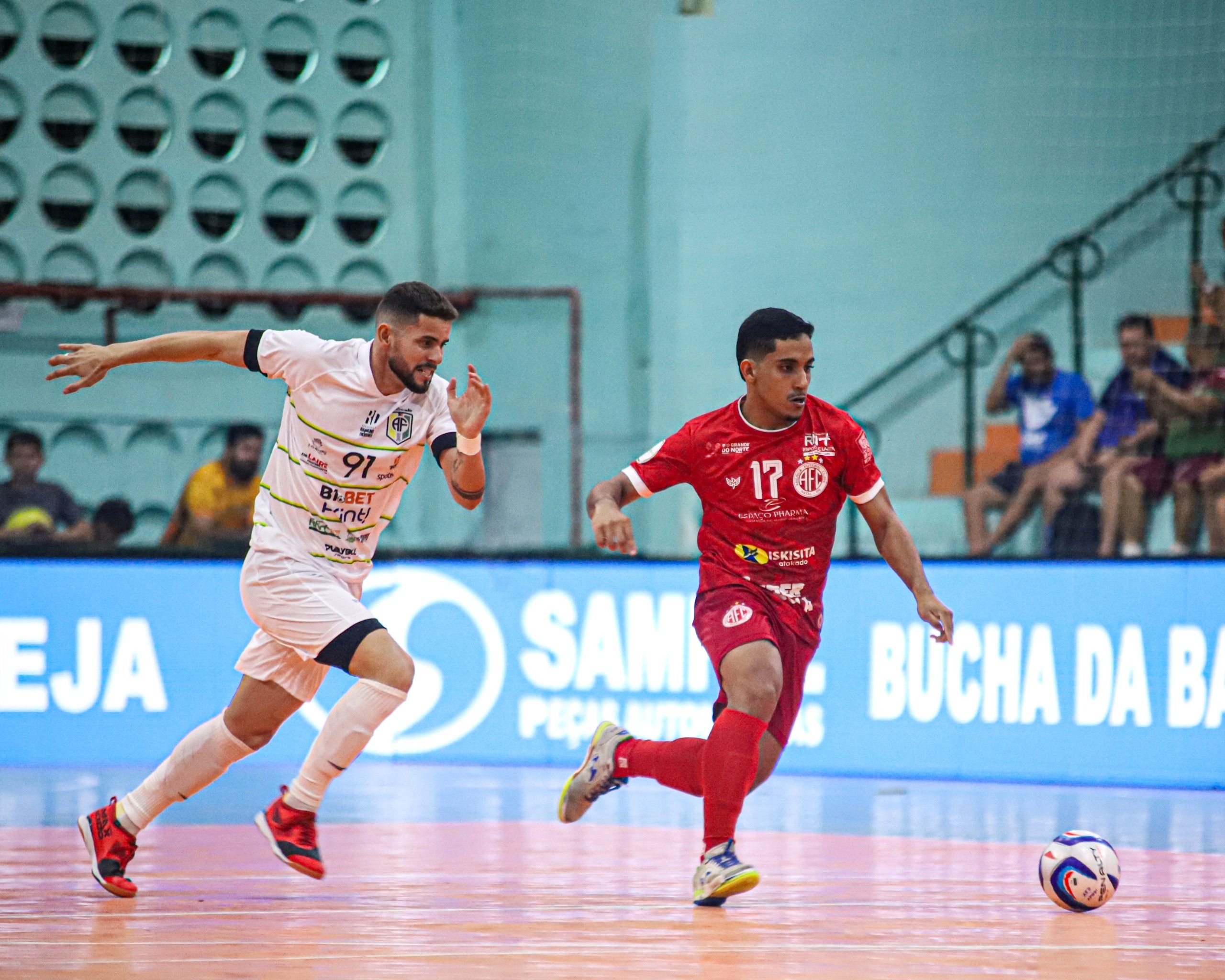 América recebe Apodi pelas quartas de final do Brasileirão de Futsal; saiba como ter ingresso de graça