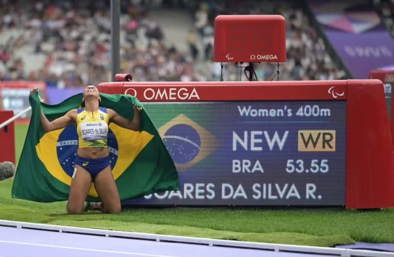 Com ouro e recorde no atletismo, Brasil chega ao maior número de medalhas conquistadas em uma edição de Paralimpíadas