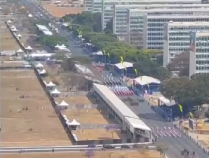 7 de Setembro com Lula tem desfile para quase ninguém, na Esplanada