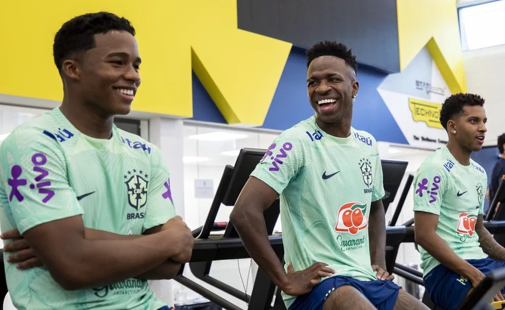 Do Vasco ao Real Madrid: Seleção tem ataque dominado por um só clube pela primeira vez no século