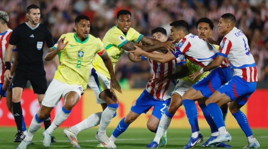 Brasil não joga como finalista da Copa, perde para o Paraguai e decepciona; veja lances