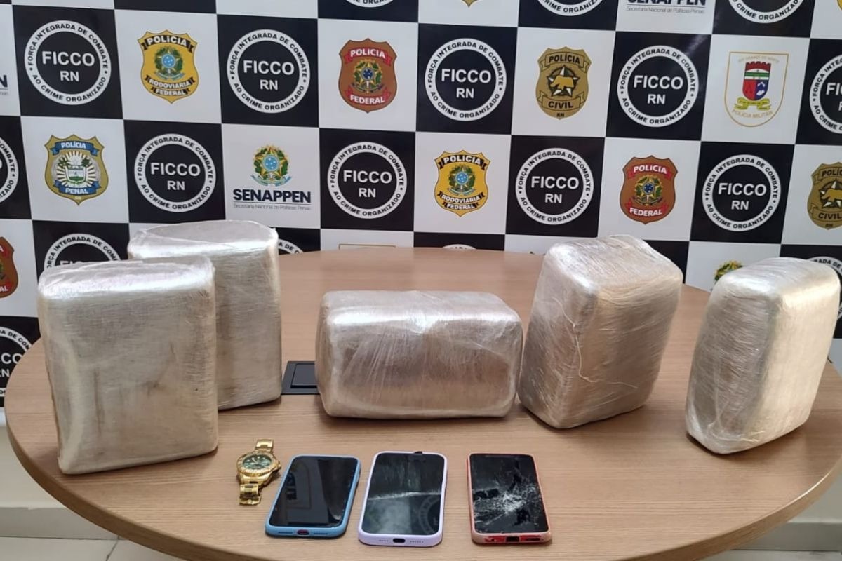 Três pessoas são presas em ação da PF com 12 kg de maconha em Natal