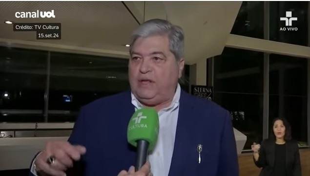 [VÍDEO] Datena diz que não se arrepende de cadeirada em Marçal: 'Claro que não'