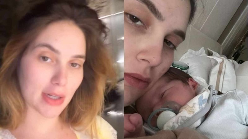 Virginia Fonseca relata 'problema' com o filho recém-nascido: 'Quer ficar'