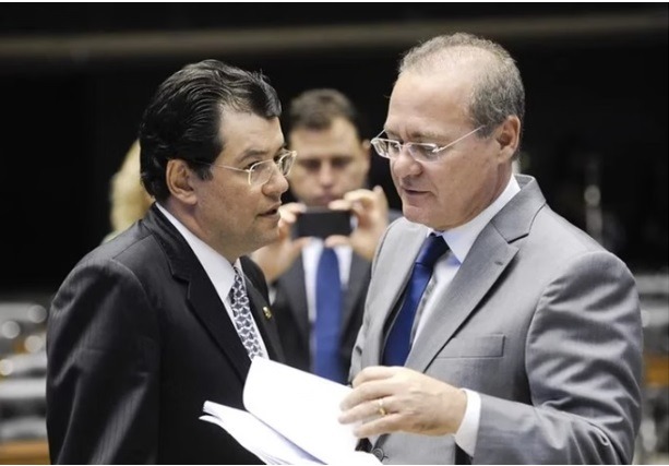PF indicia senadores Renan Calheiros e Eduardo Braga por corrupção