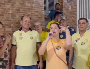 VÍDEO: Prefeita do RN manda adversários "pra aquele canto"; assista