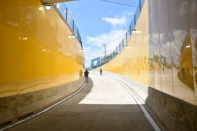Trincheira do Viaduto da Urbana é entregue e liberada para tráfego