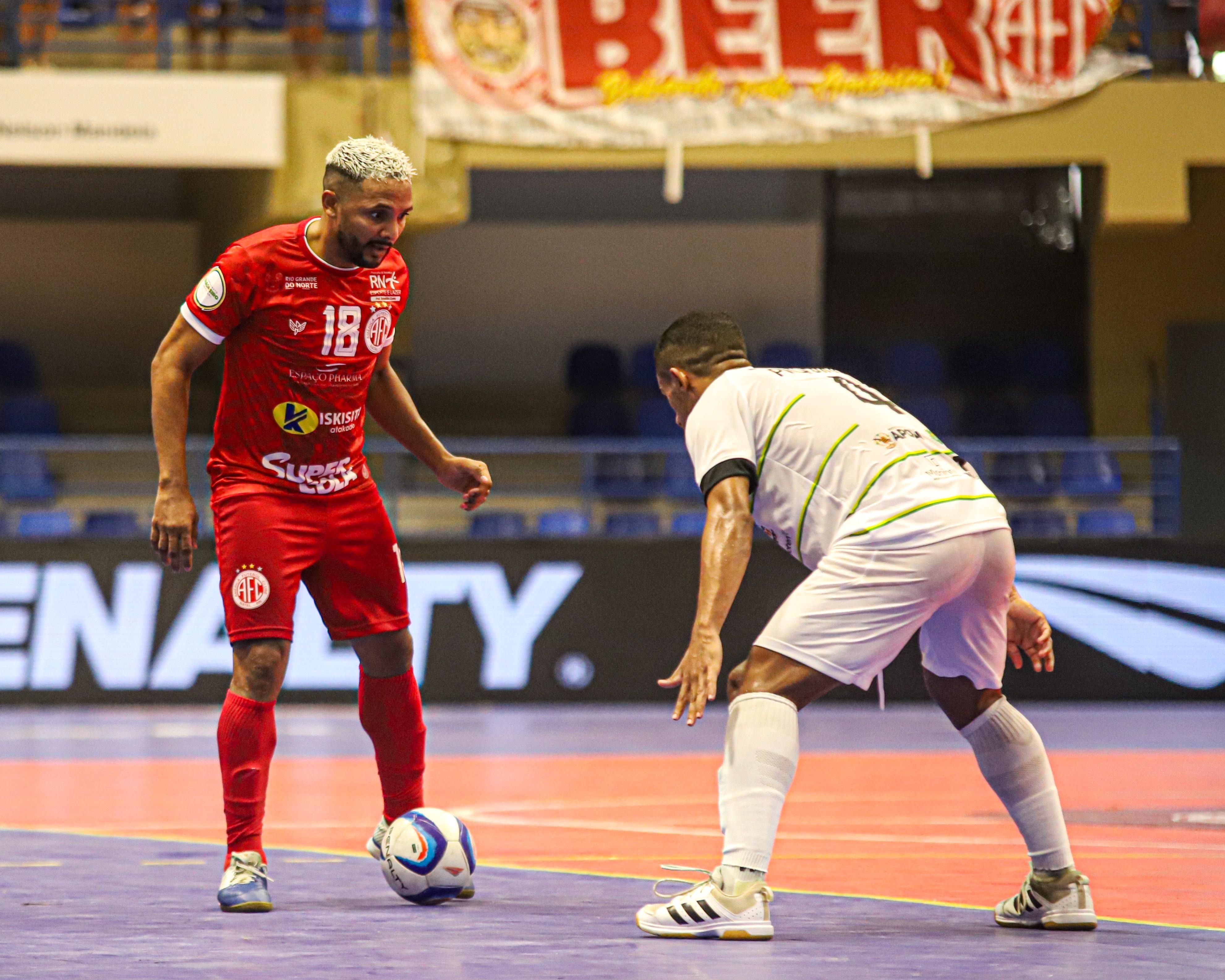 Futsal: América recebe Apodi em confronto por vaga na final do estadual; ingressos a partir de R$ 5