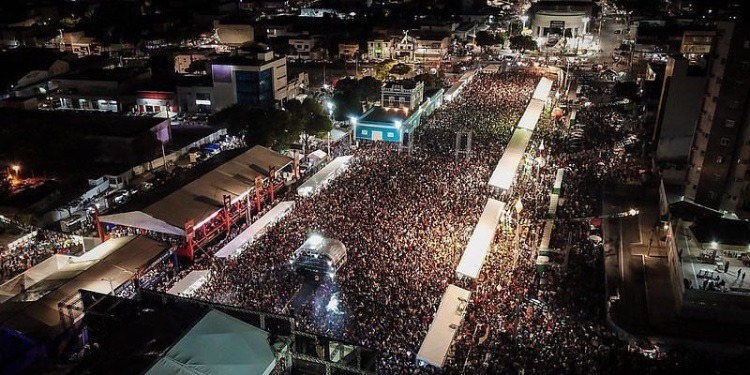 Mossoró gasta o triplo de Campina Grande com festa junina e não tem retorno em arrecadação de impostos