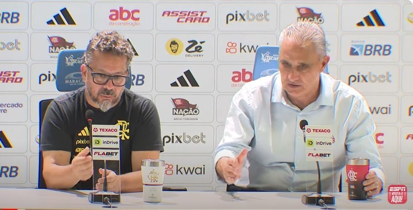 Flamengo anuncia saída de Tite