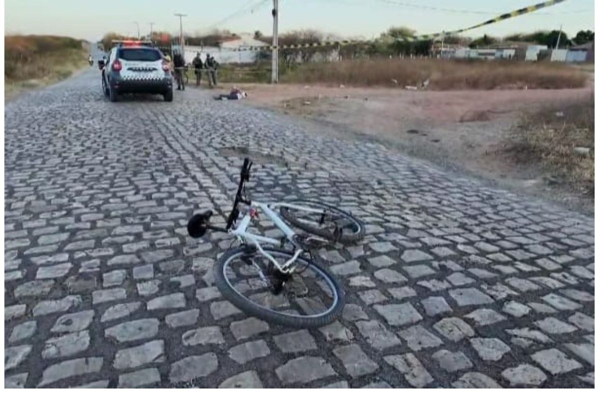 Ciclista é executado com vários tiros em Mossoró