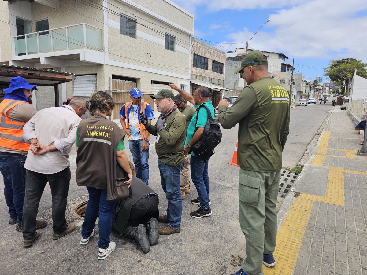 Semurb intensifica fiscalização sobre nova ocorrência de água servida em Areia Preta