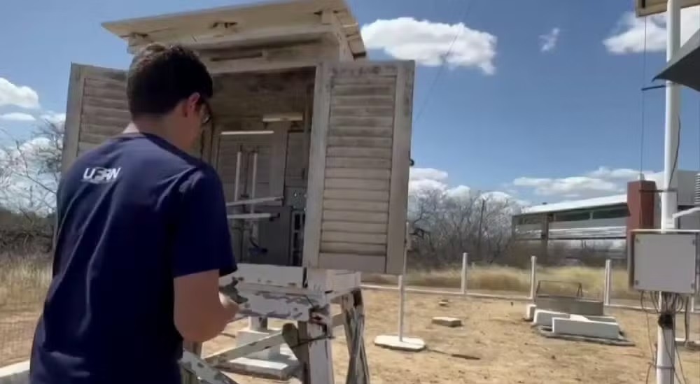 Estação climatológica registra temperatura de 40,1º C em município do RN