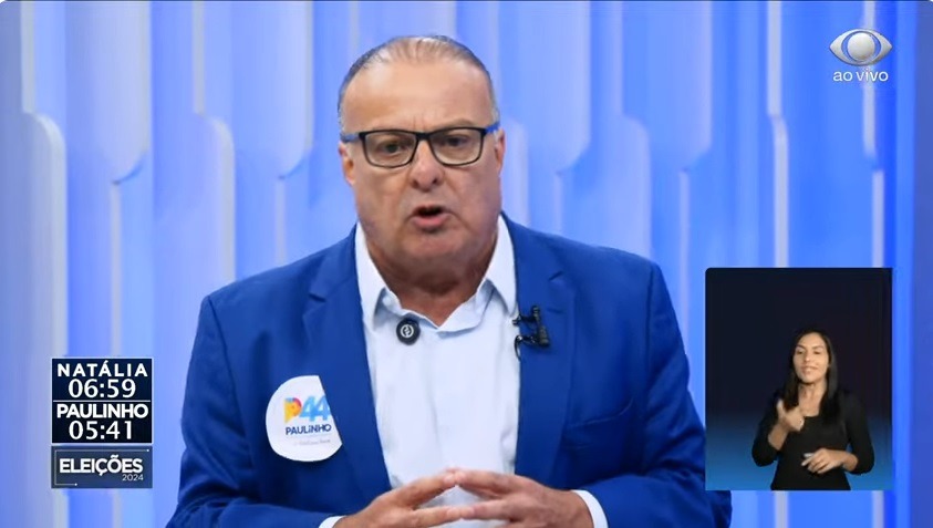 VÍDEO: "Vamos deixar claro aqui quem defende bandido", diz Paulinho para Natália em debate; ASSISTA