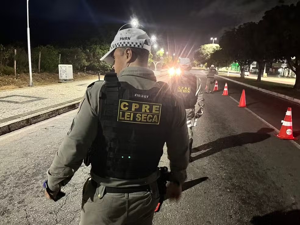 Lei Seca: três motoristas são presos por embriaguez ao volante em Natal
