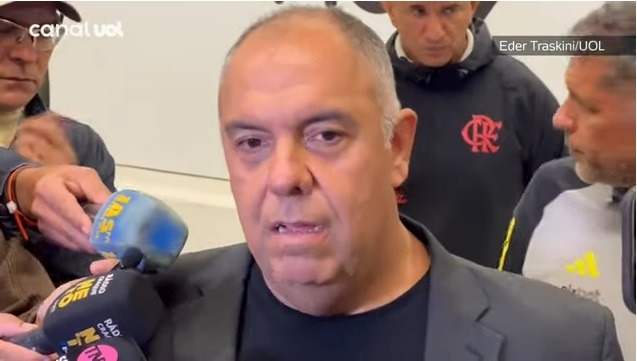 Vice do Fla diz que clube não deu camisa a Daronco e provoca o Corinthians
