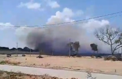 Caça da FAB cai e explode perto de condomínio em Parnamirim; veja vídeo