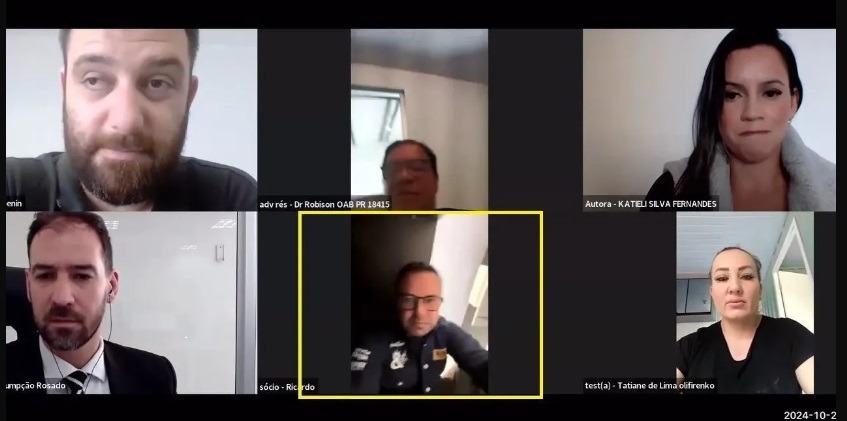 VÍDEO: Advogado tenta enganar Juiz em audiência e esconde cliente embaixo da mesa