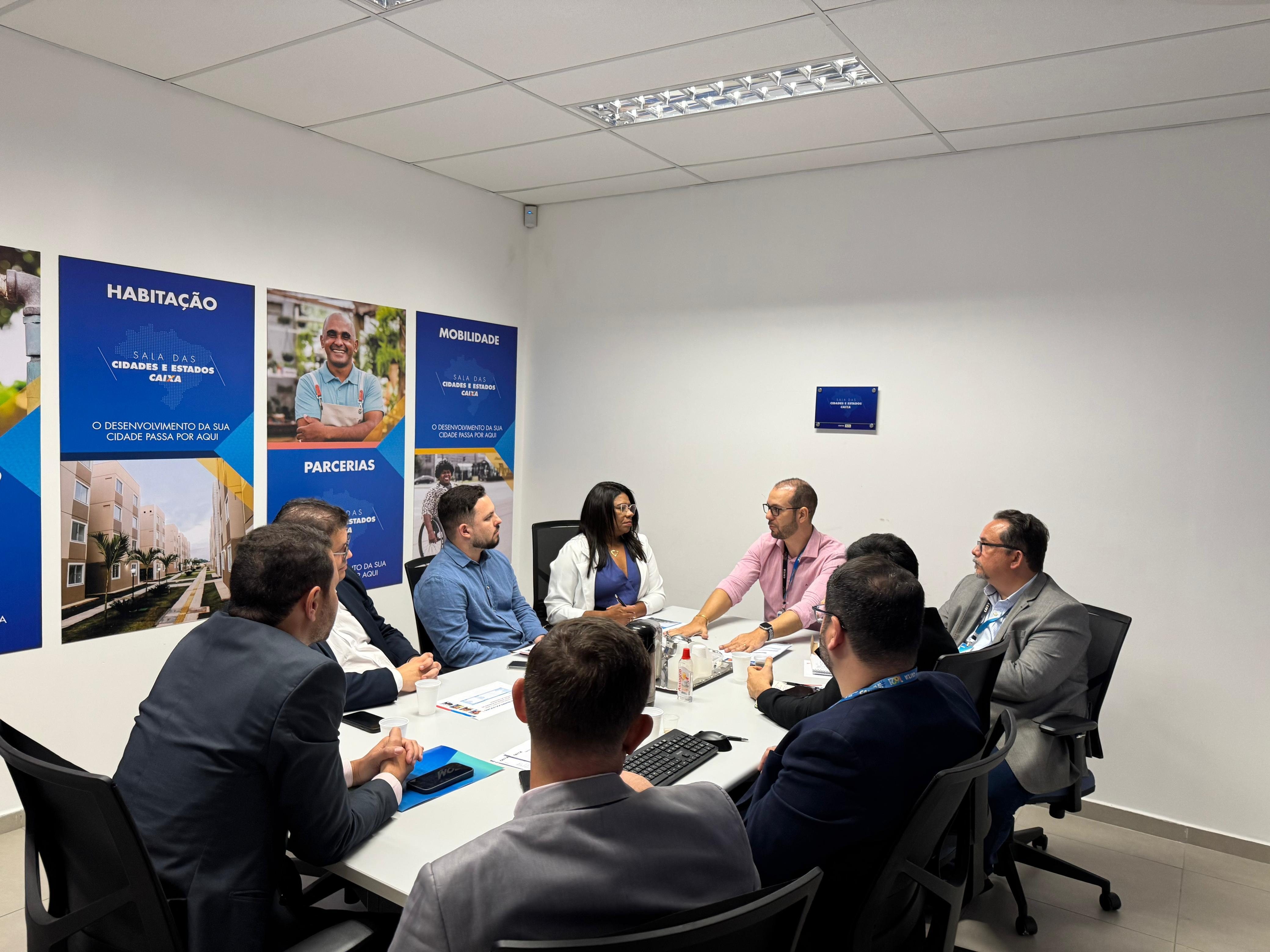 Nilda visita Superintendência da Caixa e estreita diálogo por investimentos para Parnamirim