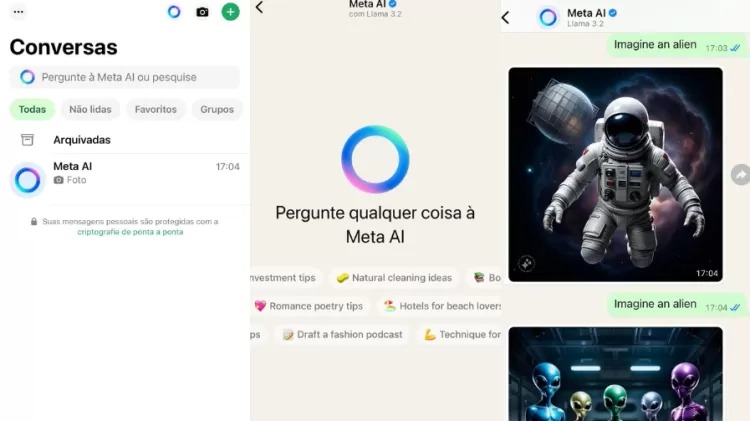 O que é Meta AI e como ela invadiu suas conversas do WhatsApp?