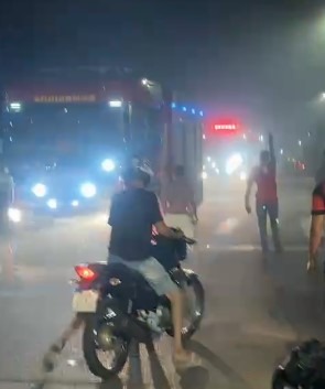 VÍDEO: Assista ao exato momento em que 2 ônibus são incendiados em Natal