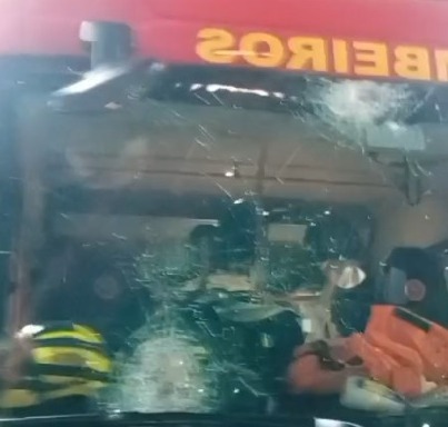 VÍDEO: Viatura dos Bombeiros usada em caso de ônibus queimados tinha menos de um mês de uso