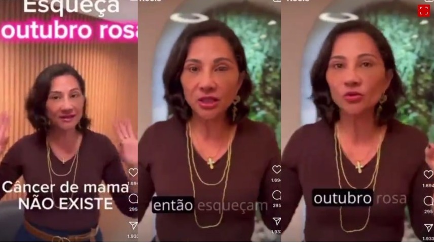Justiça determina que médica apague post com fake news sobre câncer de mama