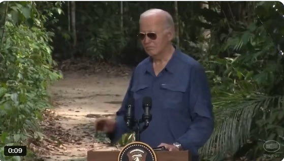 Biden na Amazônia: coletiva de imprensa vira meme e viraliza na web; ASSISTA