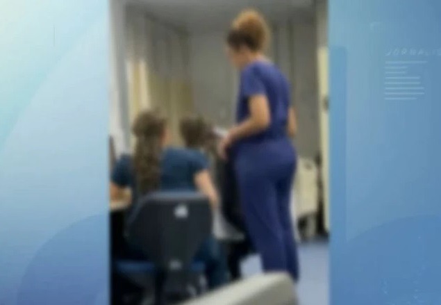VÍDEO: Enfermeiras são flagradas fazendo babyliss enquanto pacientes esperam atendimento