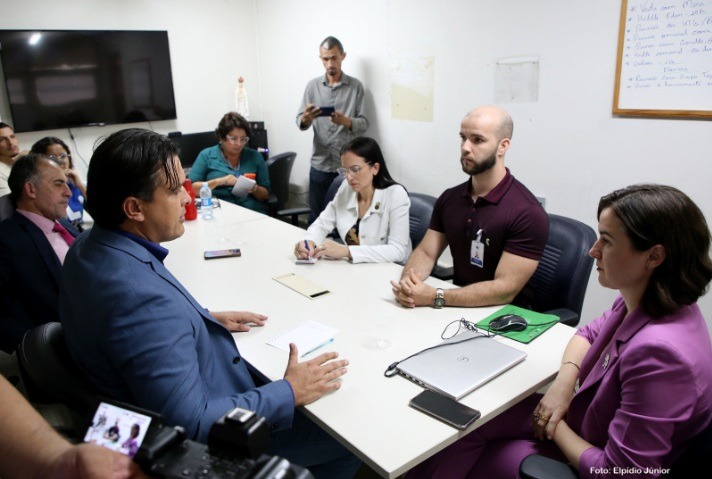 Hospital Walfredo Gurgel recebe visita fiscalizatória de comissão da CMN