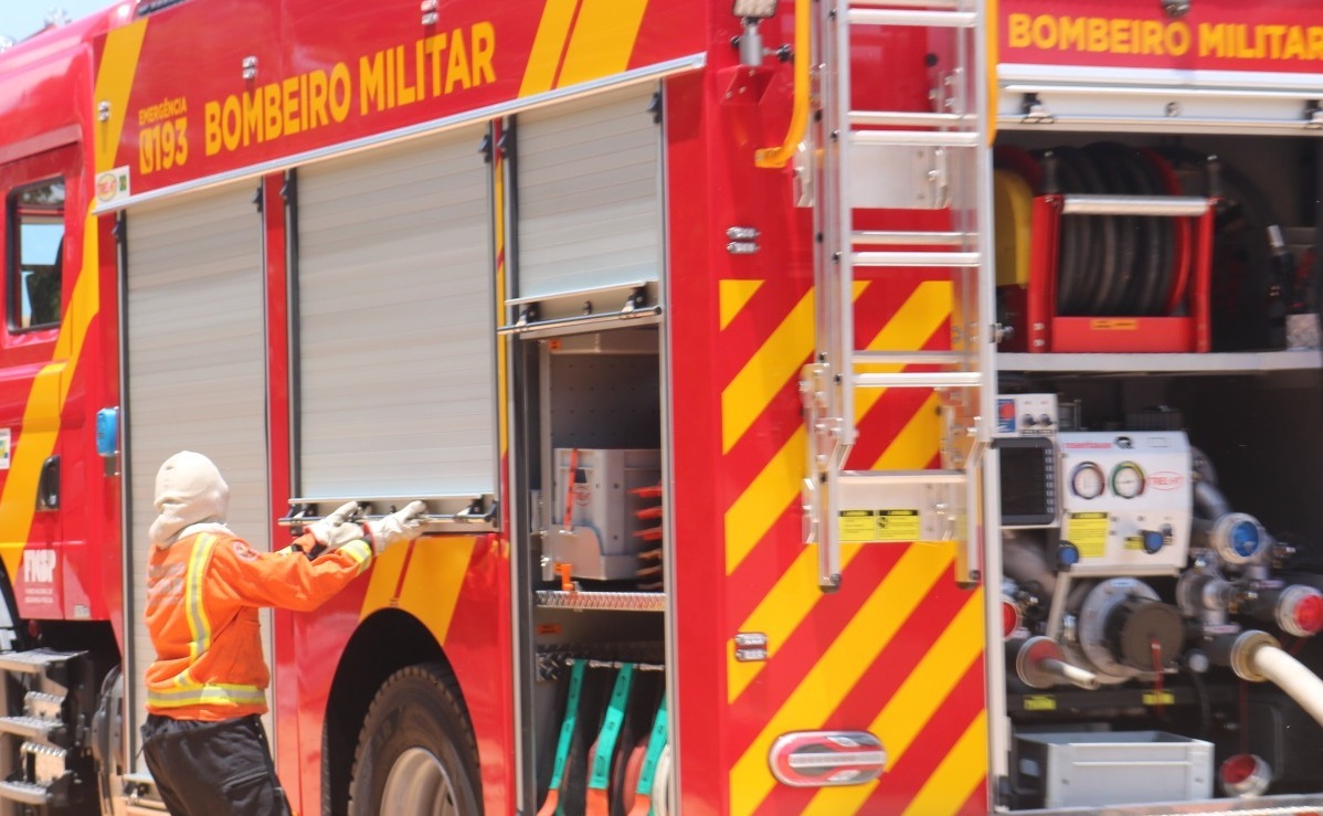 Bombeiros controlam incêndio em dormitório no interior do RN