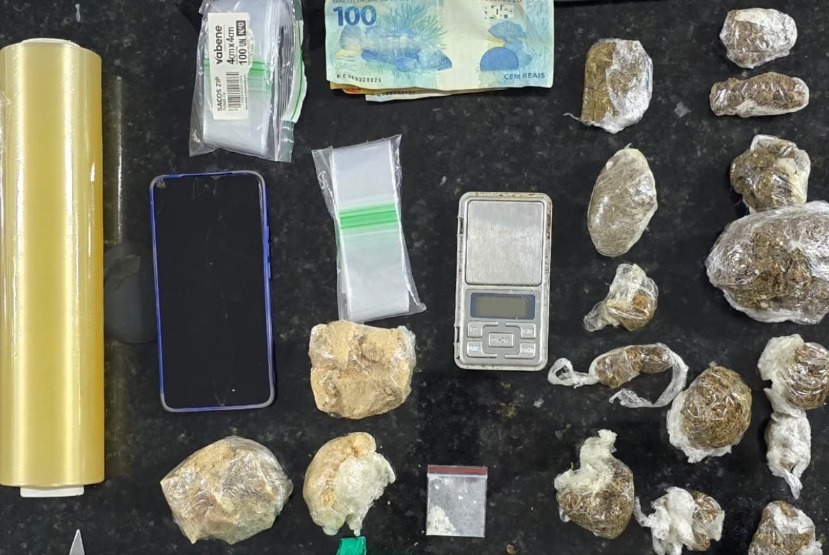 Suspeito de tráfico de drogas é preso na Zona Sul em Natal