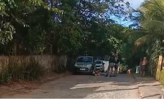 Três homens são executados em plena luz do dia na Praia de Pipa