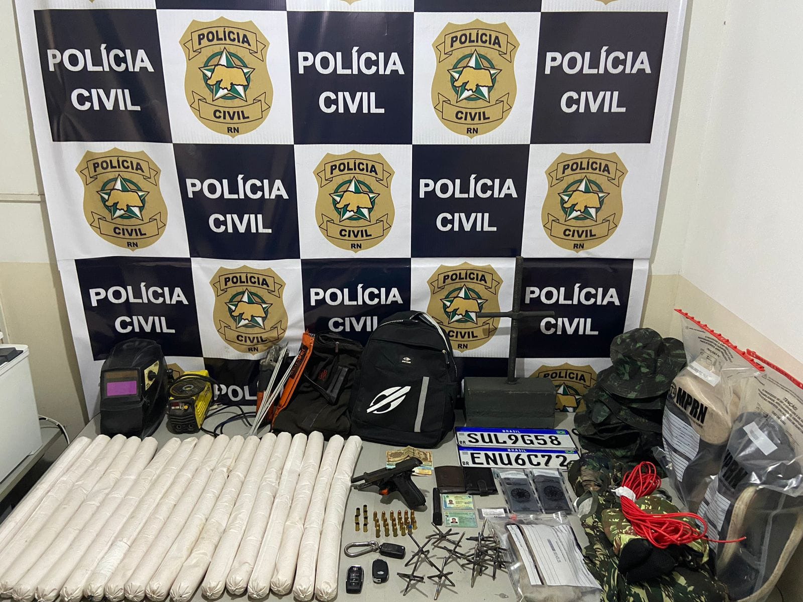 Operação desarticula organização criminosa responsável por assaltos na Grande Natal 