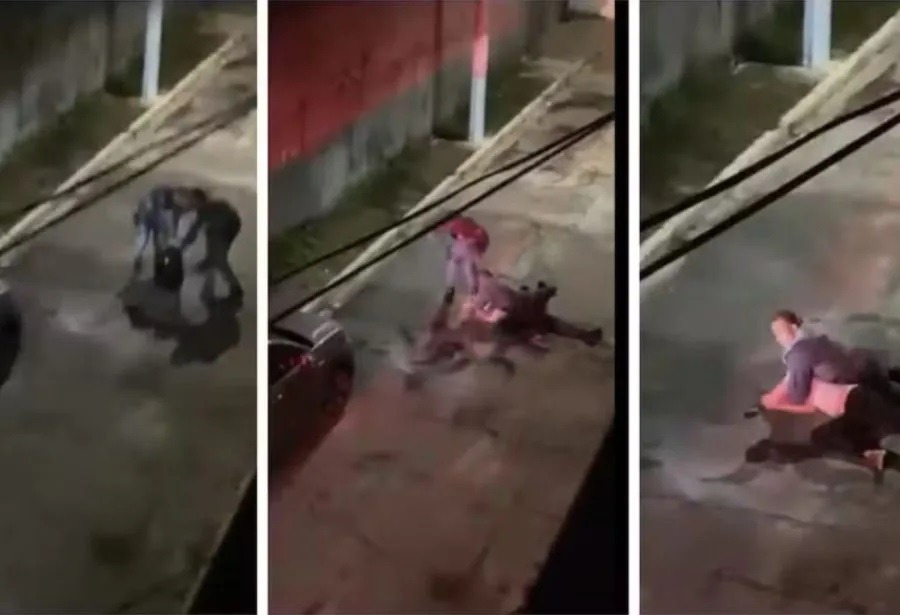 Vídeo mostra PM pisando na cabeça de motorista de aplicativo durante abordagem