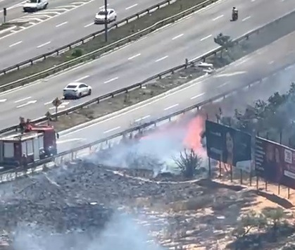 Bombeiros combatem cinco grandes incêndios em vegetação na Grande Natal