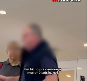 VÍDEO: Homem deseja a morte de Lula na porta do hospital em que o presidente está internado; assista