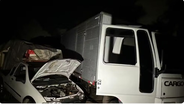 Motorista é amarrado por criminosos e tem caminhão roubado após ser chamado para fazer mudança em Natal